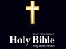 King James version Holy Bible